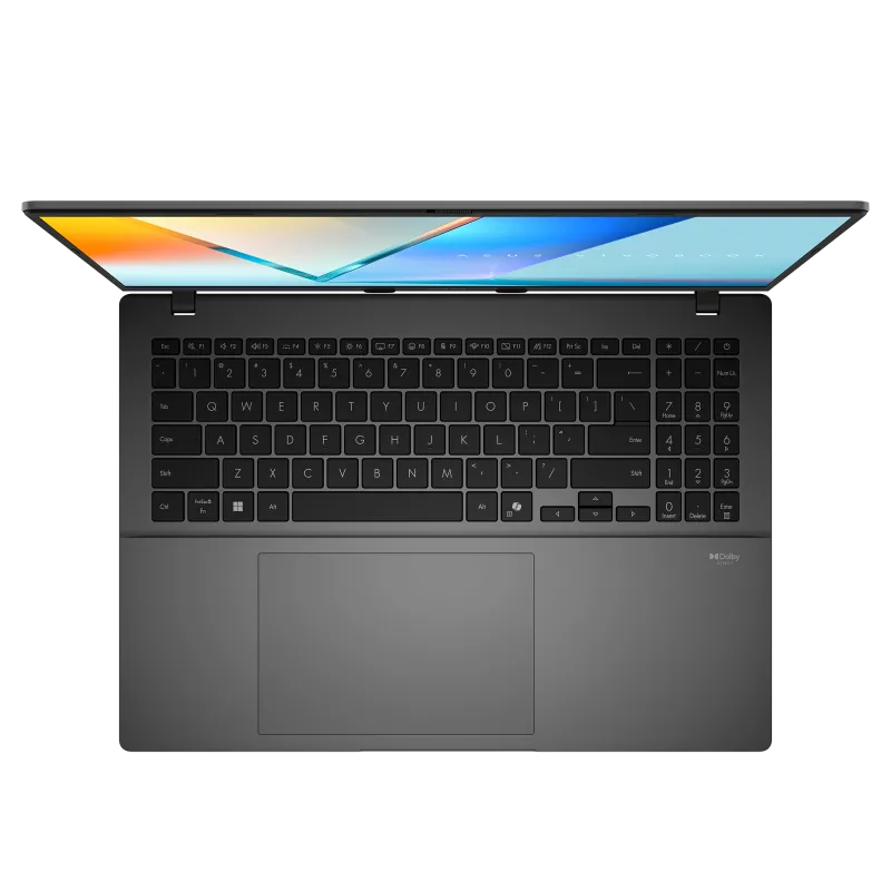 Лаптоп ASUS VIVOBOOK S16 S3607CA-RP036NA, Intel Core Ultra 7 255H, 16GB DDR5 RAM, 1TB M.2 NVMe SSD, 16'' IPS WUXGA 144Hz, GRAY, NO ADAPTER  - 90NB16I2-M00CJ0