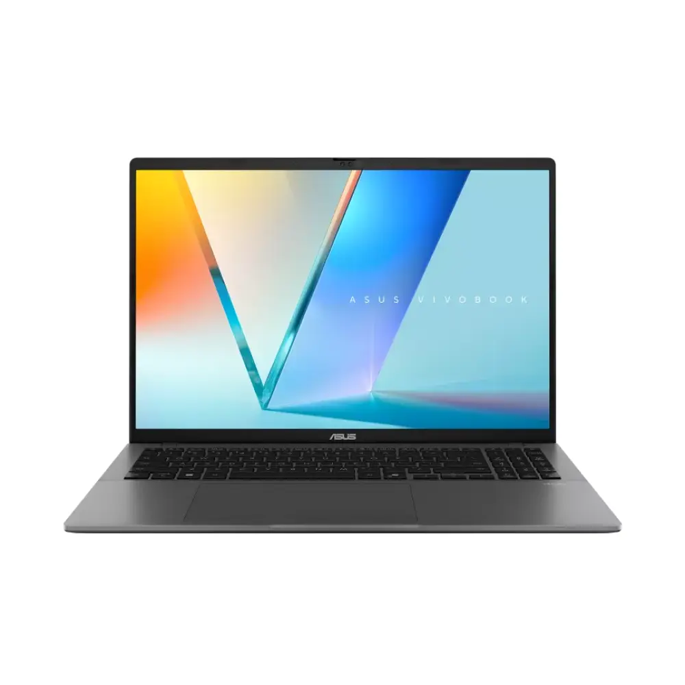 Лаптоп ASUS VIVOBOOK S16 S3607CA-RP036NA, Intel Core Ultra 7 255H, 16GB DDR5 RAM, 1TB M.2 NVMe SSD, 16'' IPS WUXGA 144Hz, GRAY, NO ADAPTER  - 90NB16I2-M00CJ0