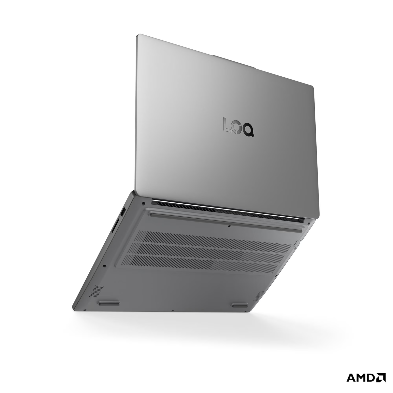 Лаптоп Lenovo LOQ 15ARP10E, AMD Ryzen 7 7735HS, 16GB SODIMM DDR5-4800, 512GB SSD M.2 2242, NVIDIA GeForce RTX 4050 6GB, 15.6" FHD (1920x1080) IPS 300nits, 144Hz, FreeSync, Luna Grey - 83S000AMBM