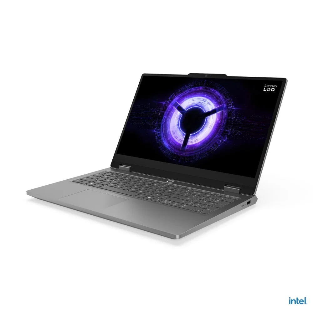 Лаптоп Lenovo LOQ Essential 15IRX11, Intel Core i5-13450HX, 16GB SODIMM DDR5-4800, 512GB SSD M.2 2242, NVIDIA GeForce RTX 5050 8GB, 15.6" FHD (1920x1080) IPS 300nits , 144Hz, Luna Grey - 83SC0076BM