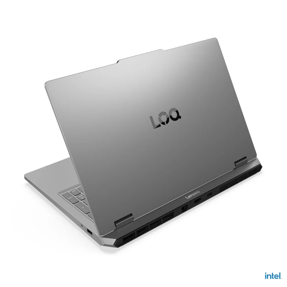 Лаптоп Lenovo LOQ Essential 15IRX11, Intel Core i5-13450HX, 16GB SODIMM DDR5-4800, 512GB SSD M.2 2242, NVIDIA GeForce RTX 5050 8GB, 15.6" FHD (1920x1080) IPS 300nits , 144Hz, Luna Grey - 83SC0076BM