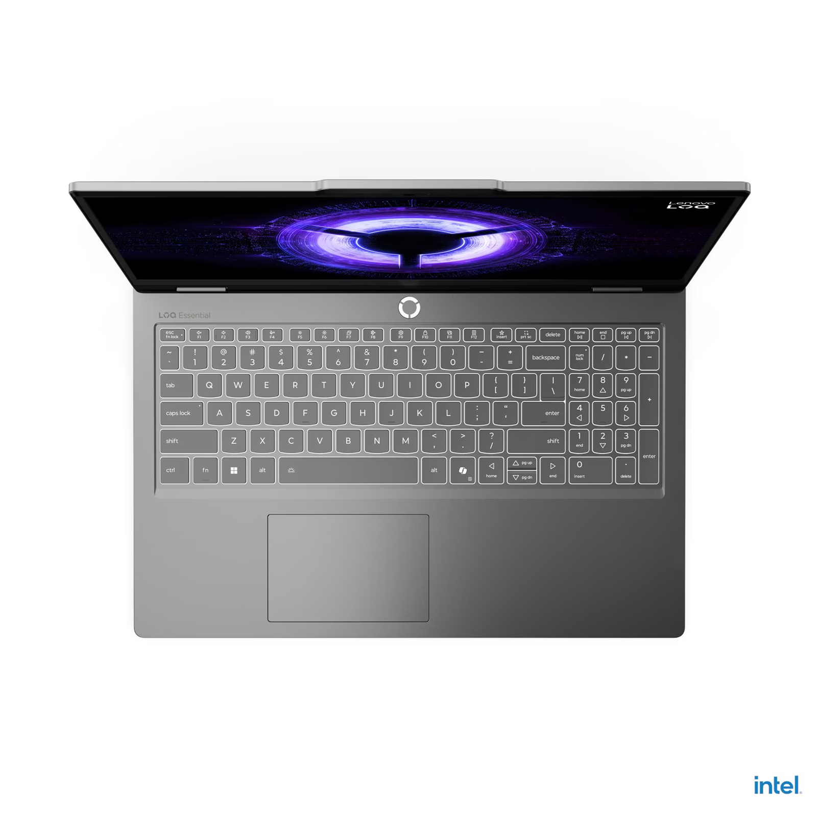 Лаптоп Lenovo LOQ Essential 15IRX11, Intel Core i5-13450HX, 16GB SODIMM DDR5-4800, 512GB SSD M.2 2242, NVIDIA GeForce RTX 5050 8GB, 15.6" FHD (1920x1080) IPS 300nits , 144Hz, Luna Grey - 83SC0076BM