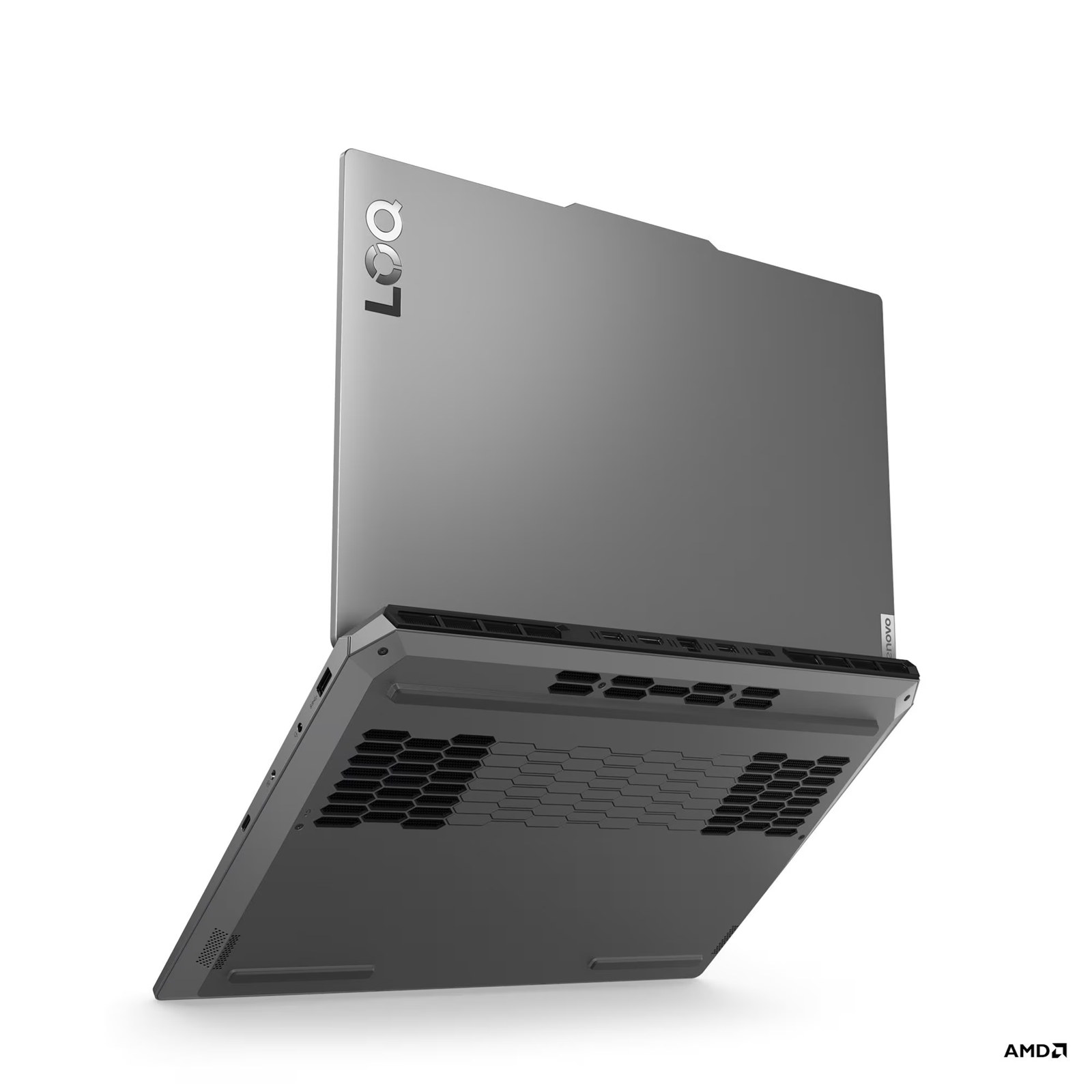 Лаптоп Lenovo LOQ 15AHP9, AMD Ryzen 7 7445HS, 16GB SODIMM DDR5-5600, 512GB SSD M.2 2242, NVIDIA GeForce RTX 3050 6GB, 15.6" FHD (1920x1080) IPS 300nits, 144Hz, G-SYNC, Luna Grey - 83DX00FEBM