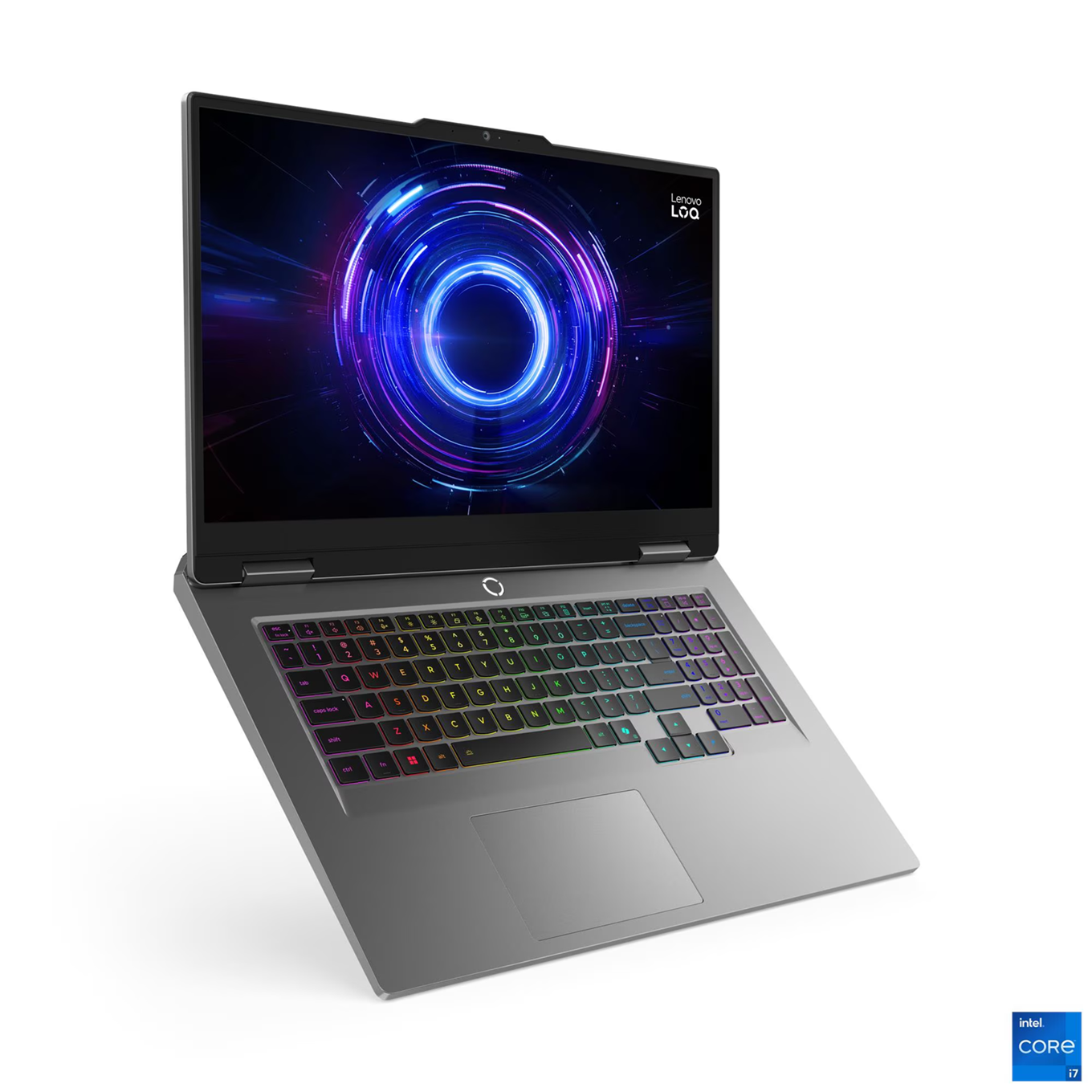 Лаптоп Lenovo LOQ 17IRX10, Intel Core i5-13450HX, 16GB SODIMM DDR5-4800, 1TB SSD M.2 2242, NVIDIA GeForce RTX 5050 8GB, 17.3" FHD (1920x1080) IPS 300nits Anti-glare, 165Hz, G-SYNC, Luna Grey - 83JH00DRBM