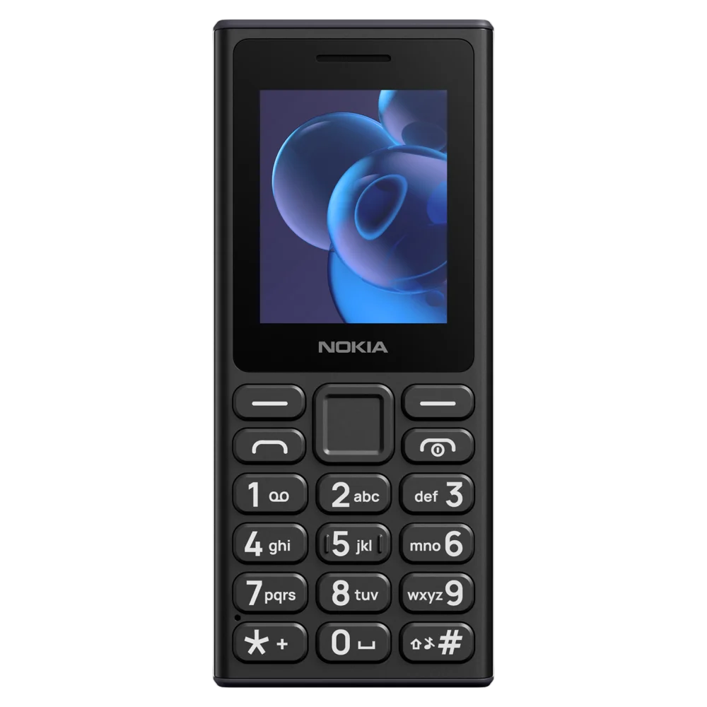 Телефон NOKIA 110 DS BLACK 2026 S30+ 120x160 резолюция - HC1000061