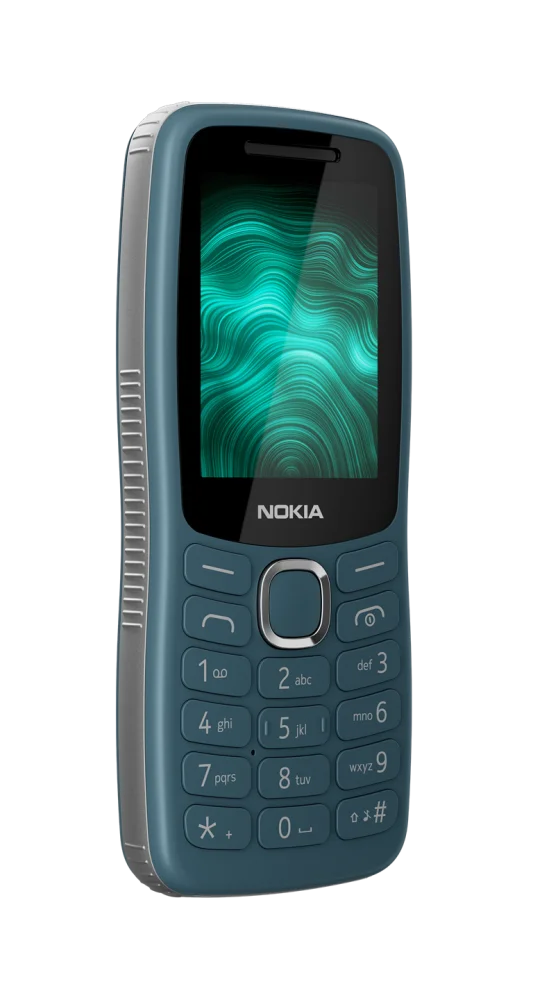 Телефон NOKIA 123 Shield DS Green, 1-ядрен процесор, 2.4" TFT дисплей, Dual SIM - AHM2478ALAEEF