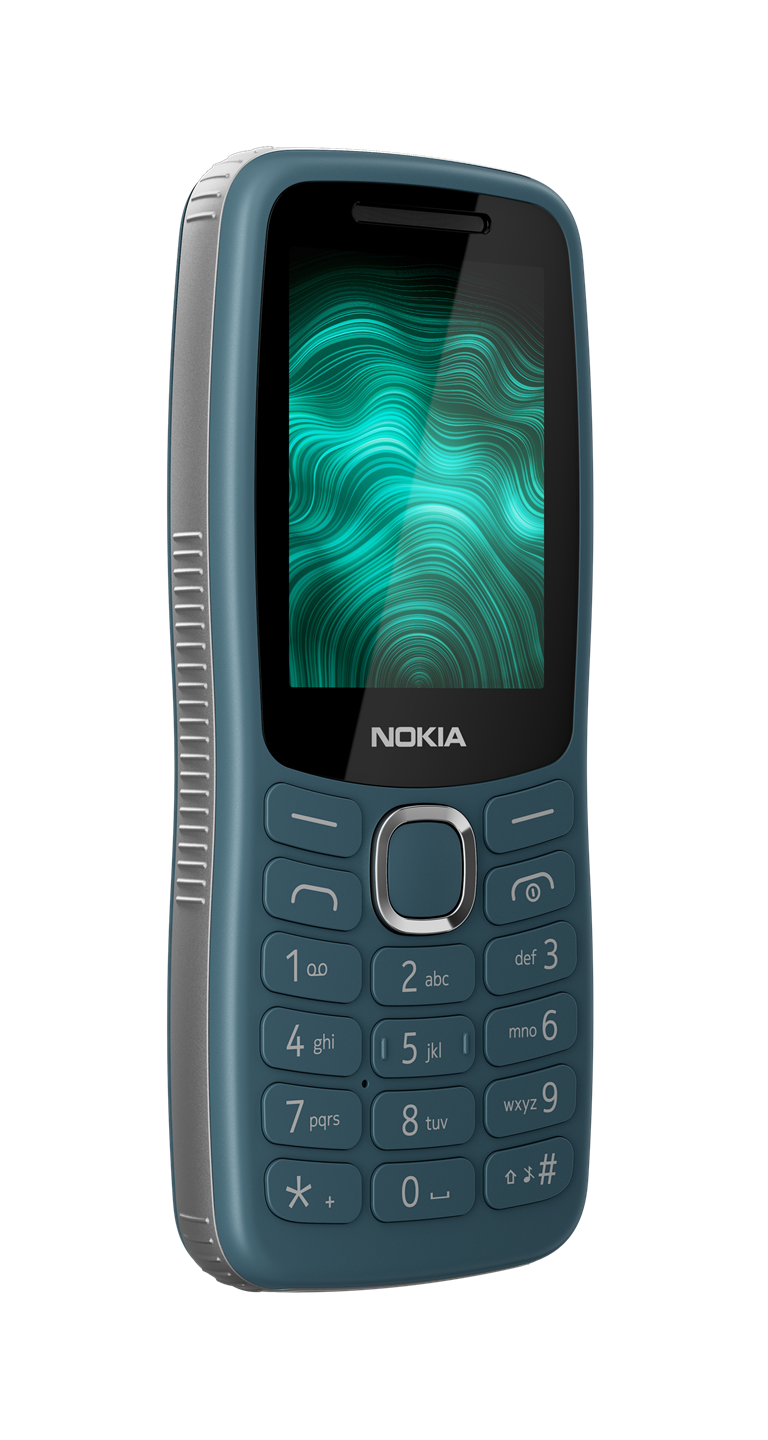 Телефон NOKIA 123 Shield DS Green, 1-ядрен процесор, 2.4" TFT дисплей, Dual SIM - AHM2478ALAEEF