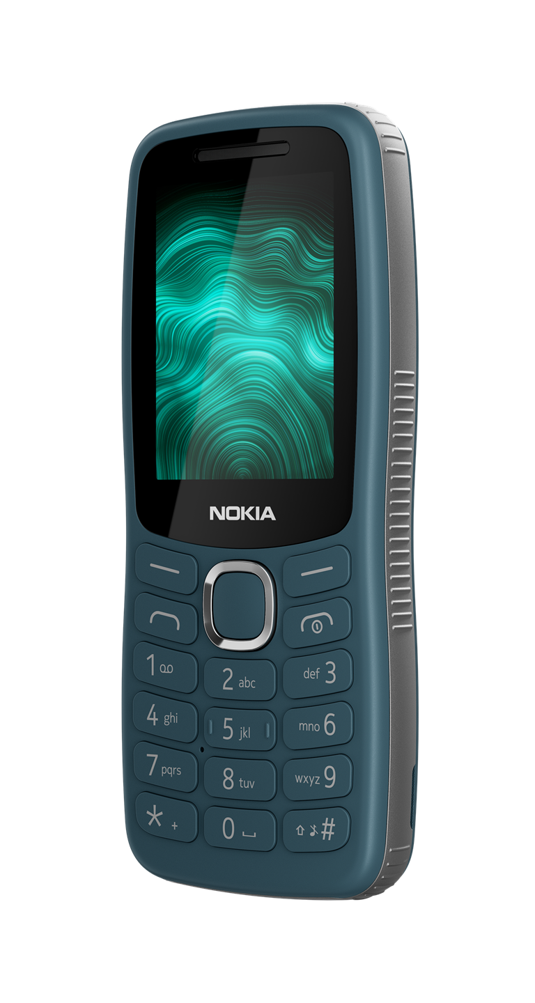 Телефон NOKIA 123 Shield DS Green, 1-ядрен процесор, 2.4" TFT дисплей, Dual SIM - AHM2478ALAEEF