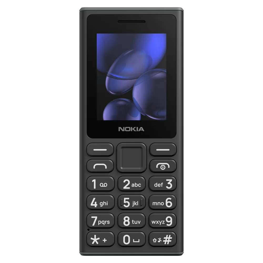 Телефон NOKIA 105 DS BLACK 2026 S30+ дисплей TFT 120x160 - HC1000041