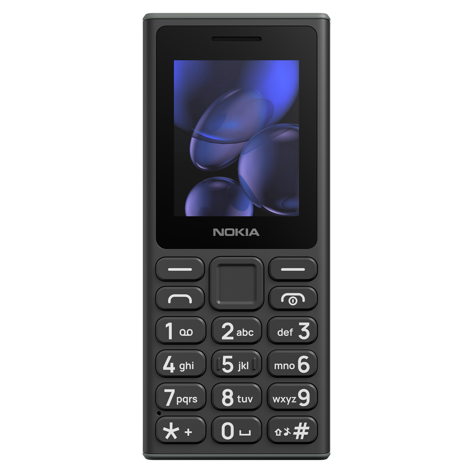 Телефон NOKIA 105 DS BLACK 2026 S30+ дисплей TFT 120x160 - HC1000041
