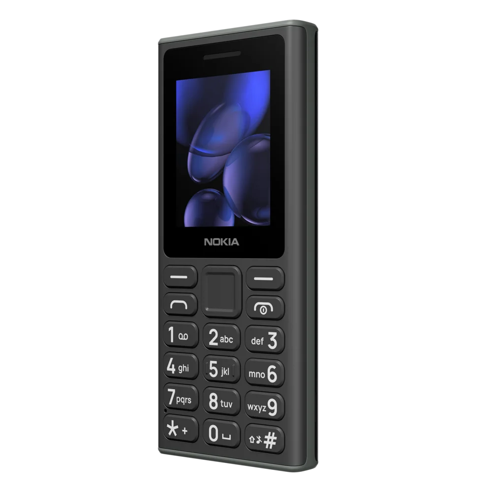 Телефон NOKIA 105 DS BLACK 2026 S30+ дисплей TFT 120x160 - HC1000041