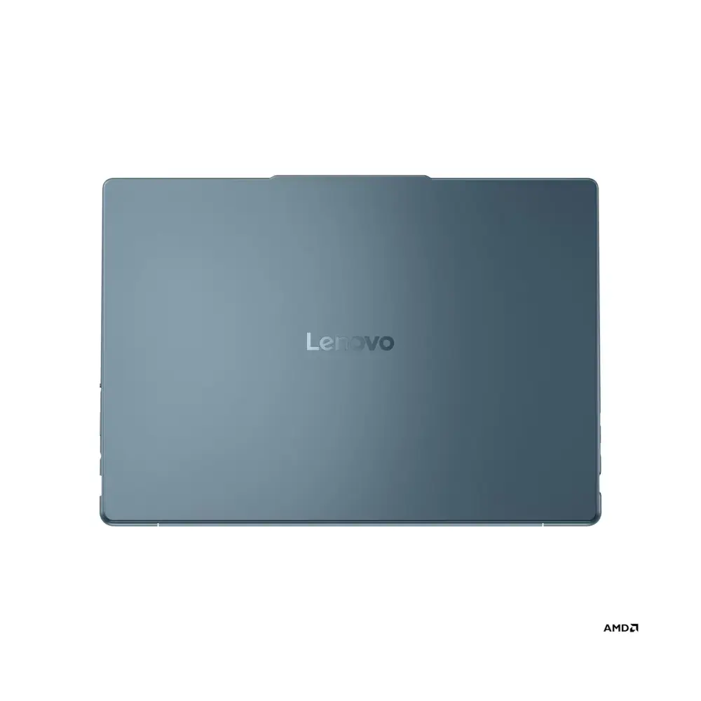 Лаптоп Lenovo Yoga Slim 7 14AKP10, AMD Ryzen AI 7 350, 32GB Soldered LPDDR5X-7500, 1TB SSD M.2 2242, AMD Radeon 860M Graphics, 14" WUXGA (1920x1200) OLED 600nits, Tidal Teal - 83JY0043BM