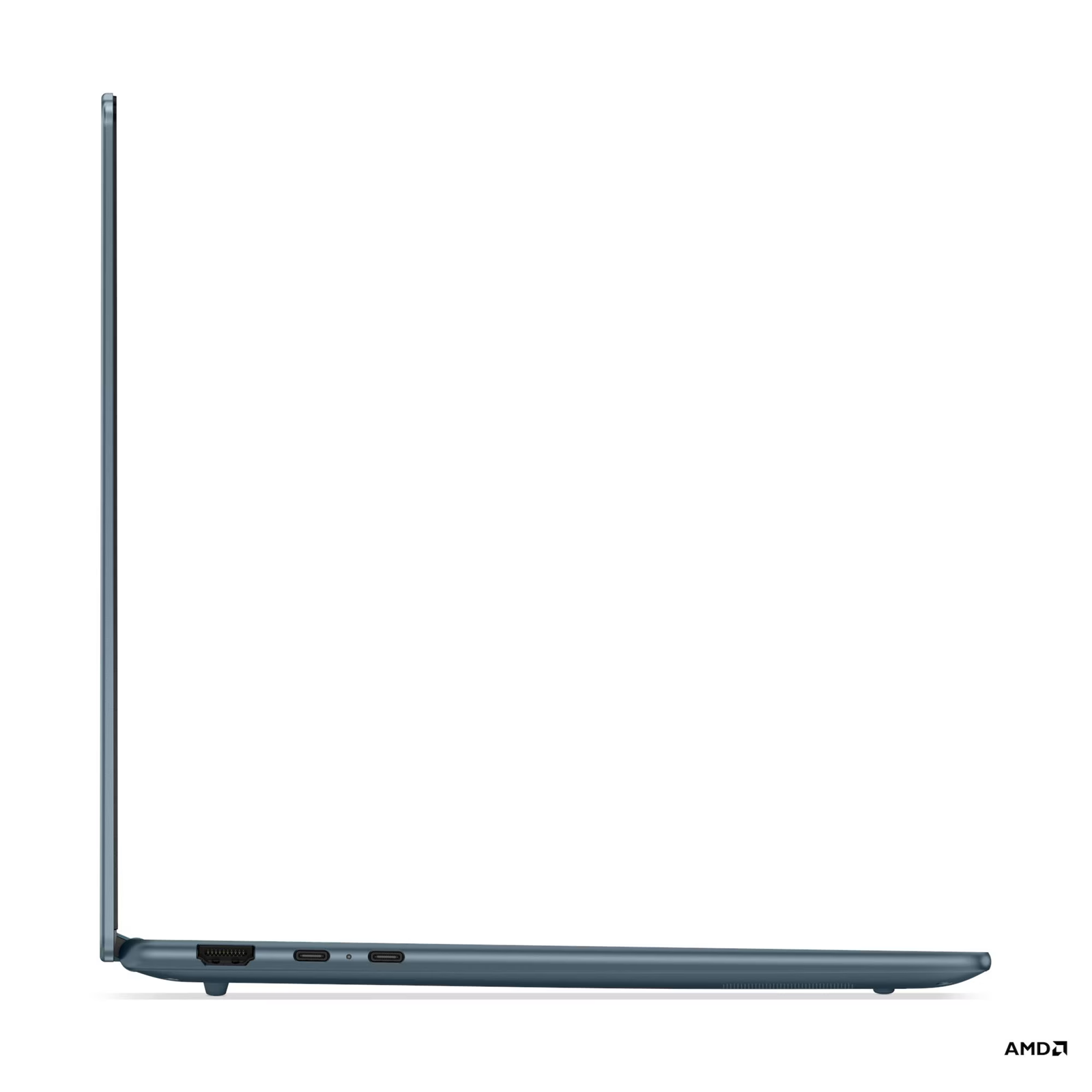 Лаптоп Lenovo Yoga Slim 7 14AKP10, AMD Ryzen AI 7 350, 32GB Soldered LPDDR5X-7500, 1TB SSD M.2 2242, AMD Radeon 860M Graphics, 14" WUXGA (1920x1200) OLED 600nits, Tidal Teal - 83JY0043BM