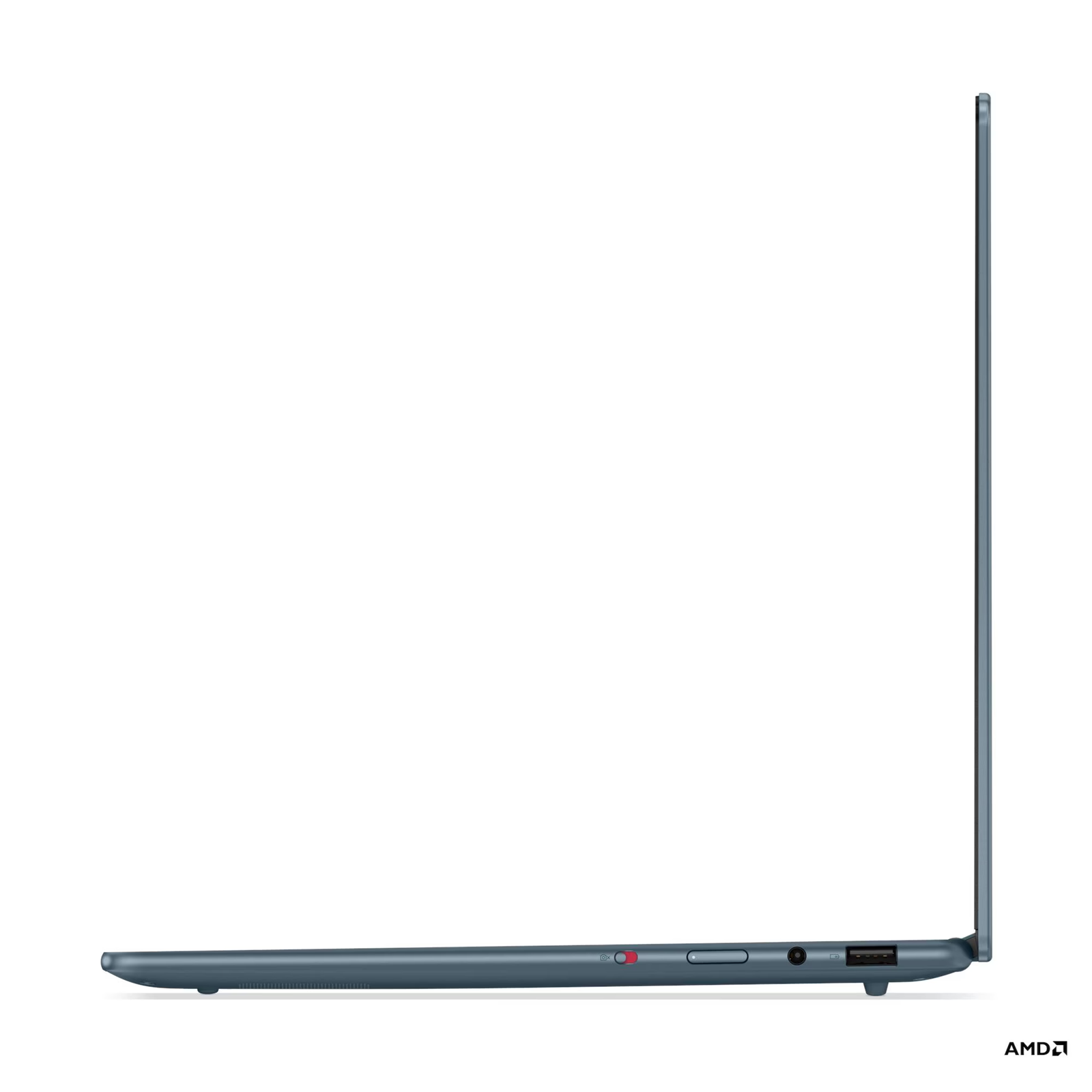 Лаптоп Lenovo Yoga Slim 7 14AKP10, AMD Ryzen AI 7 350, 32GB Soldered LPDDR5X-7500, 1TB SSD M.2 2242, AMD Radeon 860M Graphics, 14" WUXGA (1920x1200) OLED 600nits, Tidal Teal - 83JY0043BM
