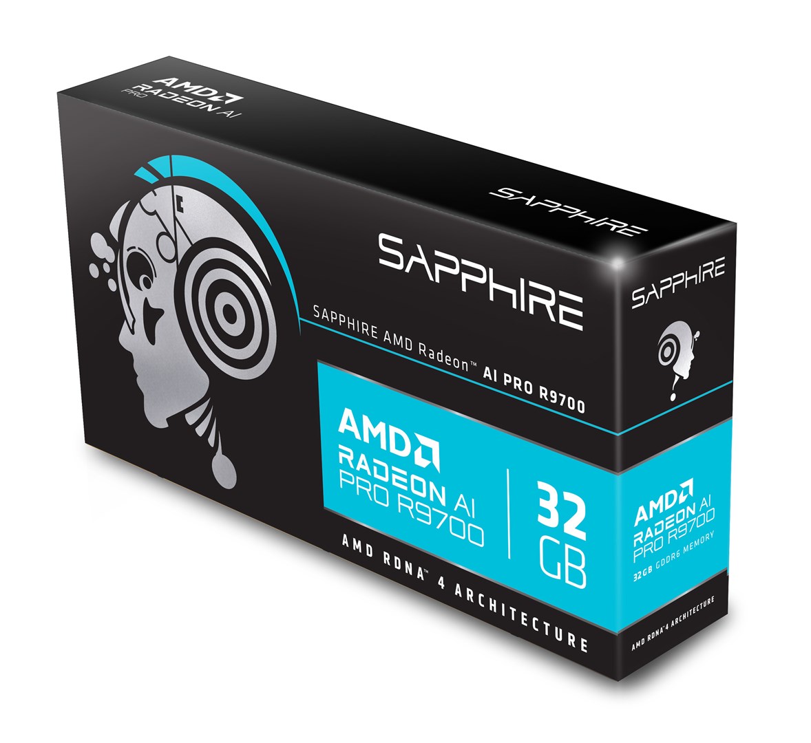 Scheda video Sapphire Radeon AI PRO R9700 32GB GDDR6 256 bit - 32358-01-20G