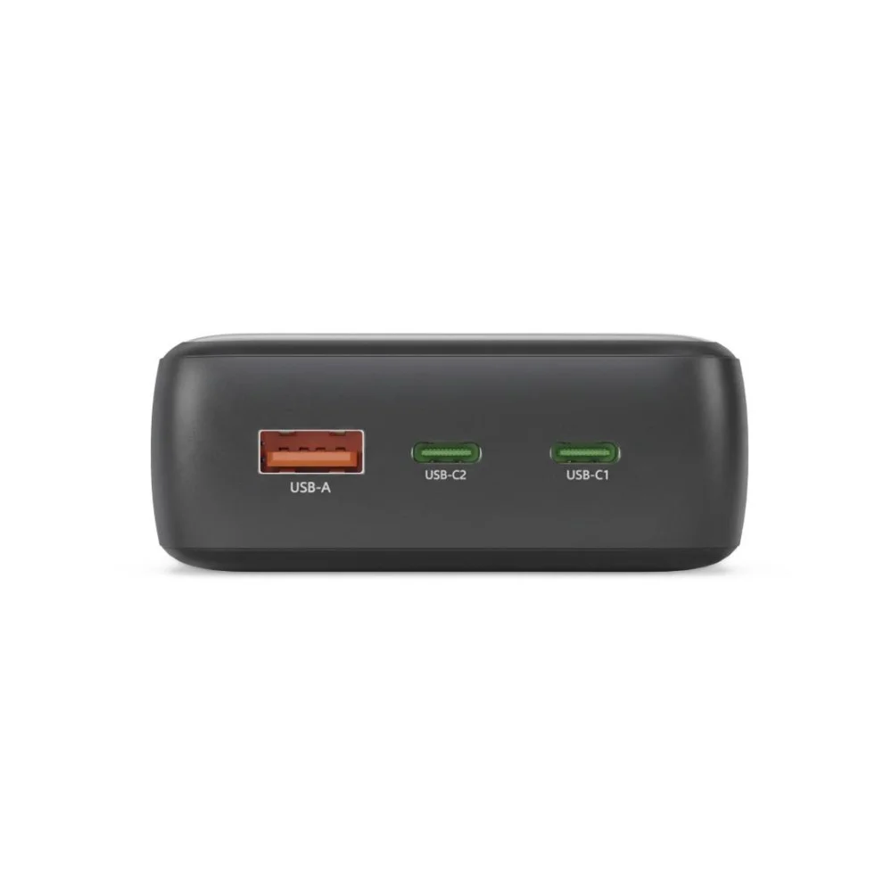 HAMA Външна батерия "PD27-W65", 27000 mAh, Изходи: 2xUSB-C, USB-A, Бързо зареждане