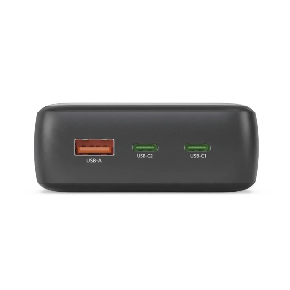 HAMA Външна батерия "PD27-W65", 27000 mAh, Изходи: 2xUSB-C, USB-A, Бързо зареждане