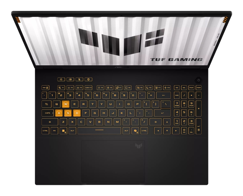 Лаптоп Asus TUF F16 FX610JH-TU027,Intel i7 14650HX 2.2 GHz (30MB Cache, up to 5.2 GHz, 16 cores, 24 Threads) 16.0 WUXGA 1920X1200, Anti-Glare,144 Hz,16GB DDR5 5600, 512GB SSD PCIe 4.0,GeForce RTX 5050 8GB GDDR6 - 90NR0QS1-M00B10