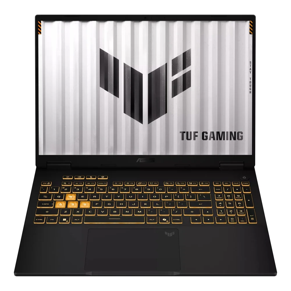 Лаптоп Asus TUF F16 FX610JH-TU027,Intel i7 14650HX 2.2 GHz (30MB Cache, up to 5.2 GHz, 16 cores, 24 Threads) 16.0 WUXGA 1920X1200, Anti-Glare,144 Hz,16GB DDR5 5600, 512GB SSD PCIe 4.0,GeForce RTX 5050 8GB GDDR6 - 90NR0QS1-M00B10