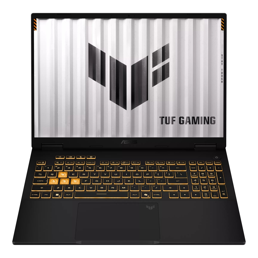 Лаптоп Asus TUF F16 FX610JH-TU027,Intel i7 14650HX 2.2 GHz (30MB Cache, up to 5.2 GHz, 16 cores, 24 Threads) 16.0 WUXGA 1920X1200, Anti-Glare,144 Hz,16GB DDR5 5600, 512GB SSD PCIe 4.0,GeForce RTX 5050 8GB GDDR6 - 90NR0QS1-M00B10
