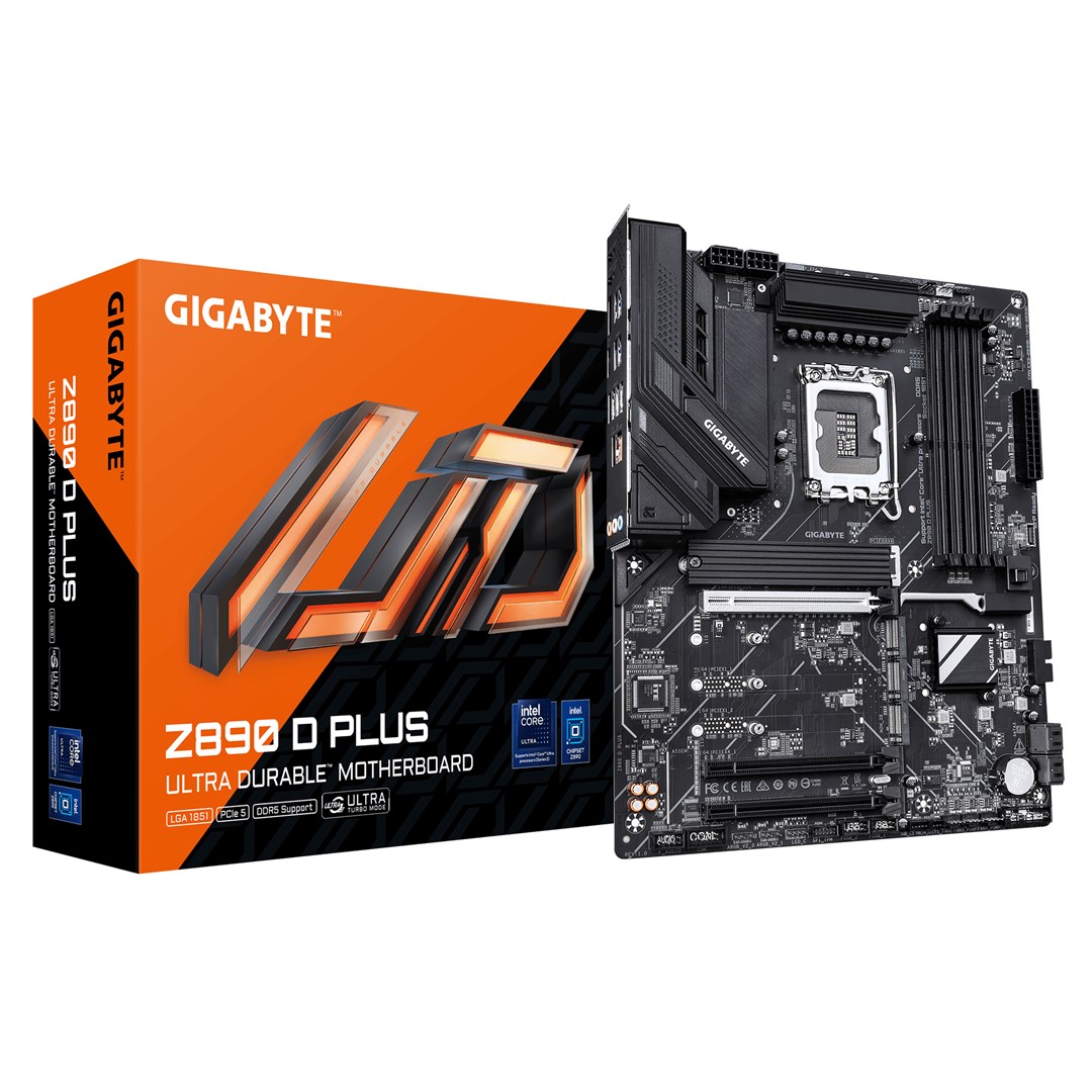 Дънна платка GIGABYTE Z890 D PLUS LGA1851