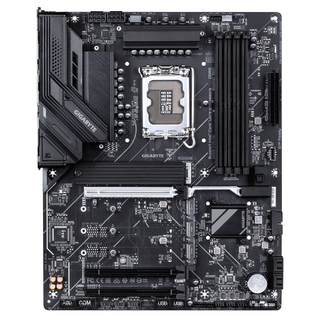 Дънна платка GIGABYTE Z890 D PLUS LGA1851