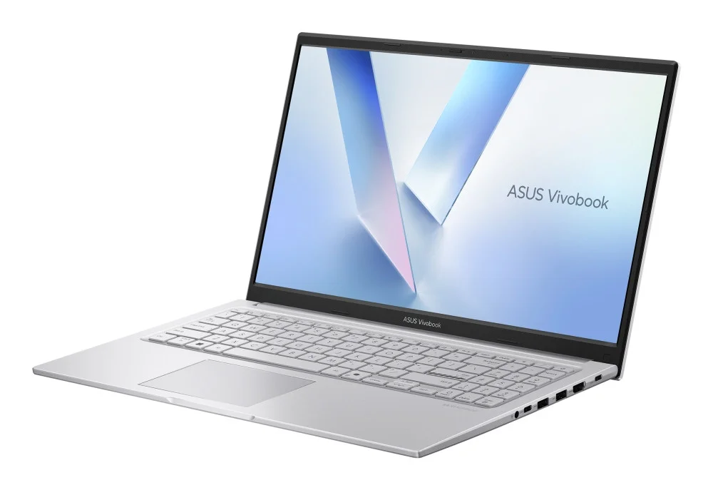 Лаптоп Asus Vivobook X1504MA-BQ772NA,Intel 5 315 1.5 GHz (6MB Cache, up to 4.4 GHz, 6 cores, 6 Threads), 15.6" FHD, (1920x1080), 16GB DDR5, SSD 512 GB, No OS, Cool Silver, US, no adapter - 90NB17I2-M01HP0
