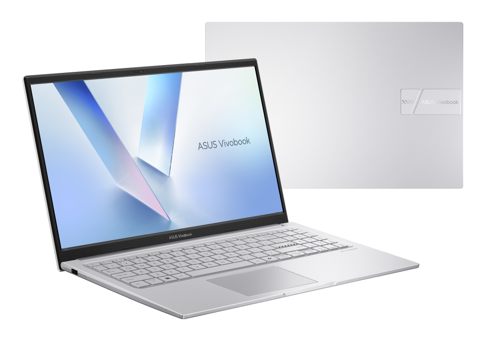 Лаптоп Asus Vivobook X1504MA-BQ772NA,Intel 5 315 1.5 GHz (6MB Cache, up to 4.4 GHz, 6 cores, 6 Threads), 15.6" FHD, (1920x1080), 16GB DDR5, SSD 512 GB, No OS, Cool Silver, US, no adapter - 90NB17I2-M01HP0