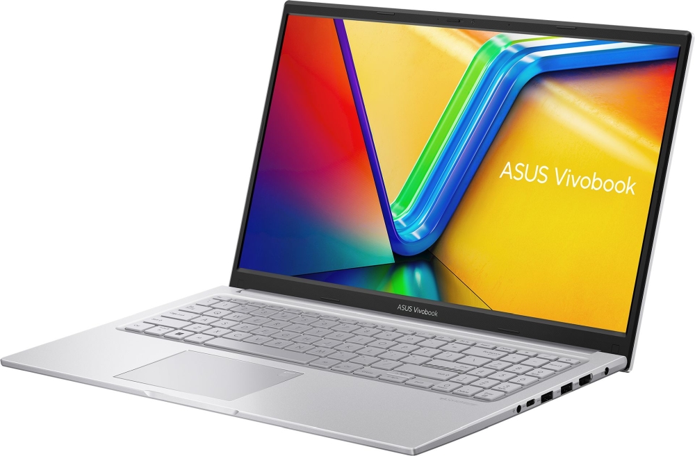 Лаптоп Asus Vivobook X1504VA-BQ5639NA, Intel Core 3 100U 1.2 GHz (10MB Cache, up to 4.7 GHz, 6 cores, 8 Threads), 15.6" FHD, (1920x1080), 8GB DDR5 , SSD 256GB, No OS, Cool Silver, US, no adapter - 90NB13Y2-M03V30