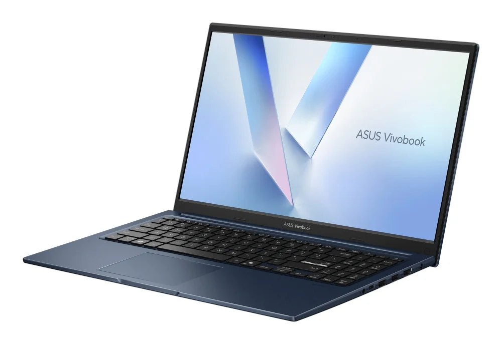 Лаптоп Asus Vivobook X1504MA-BQ773NA, Intel 5 315 1.5 GHz (6MB Cache, up to 4.4 GHz, 6 cores, 6 Threads), 15.6" FHD, (1920x1080), 16GB DDR5, SSD 512 GB, No OS, Quiet Blue, US, no adapter - 90NB17I1-M01HK0