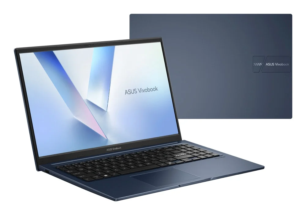 Лаптоп Asus Vivobook X1504MA-BQ773NA, Intel 5 315 1.5 GHz (6MB Cache, up to 4.4 GHz, 6 cores, 6 Threads), 15.6" FHD, (1920x1080), 16GB DDR5, SSD 512 GB, No OS, Quiet Blue, US, no adapter - 90NB17I1-M01HK0