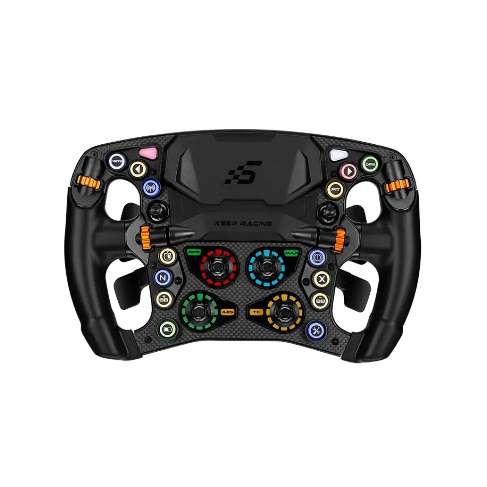 Волан за сим рейсинг SIMAGIC Zeus Formula Steering Wheel, 280 mm, 5mm carbon fiber, CNC aluminum