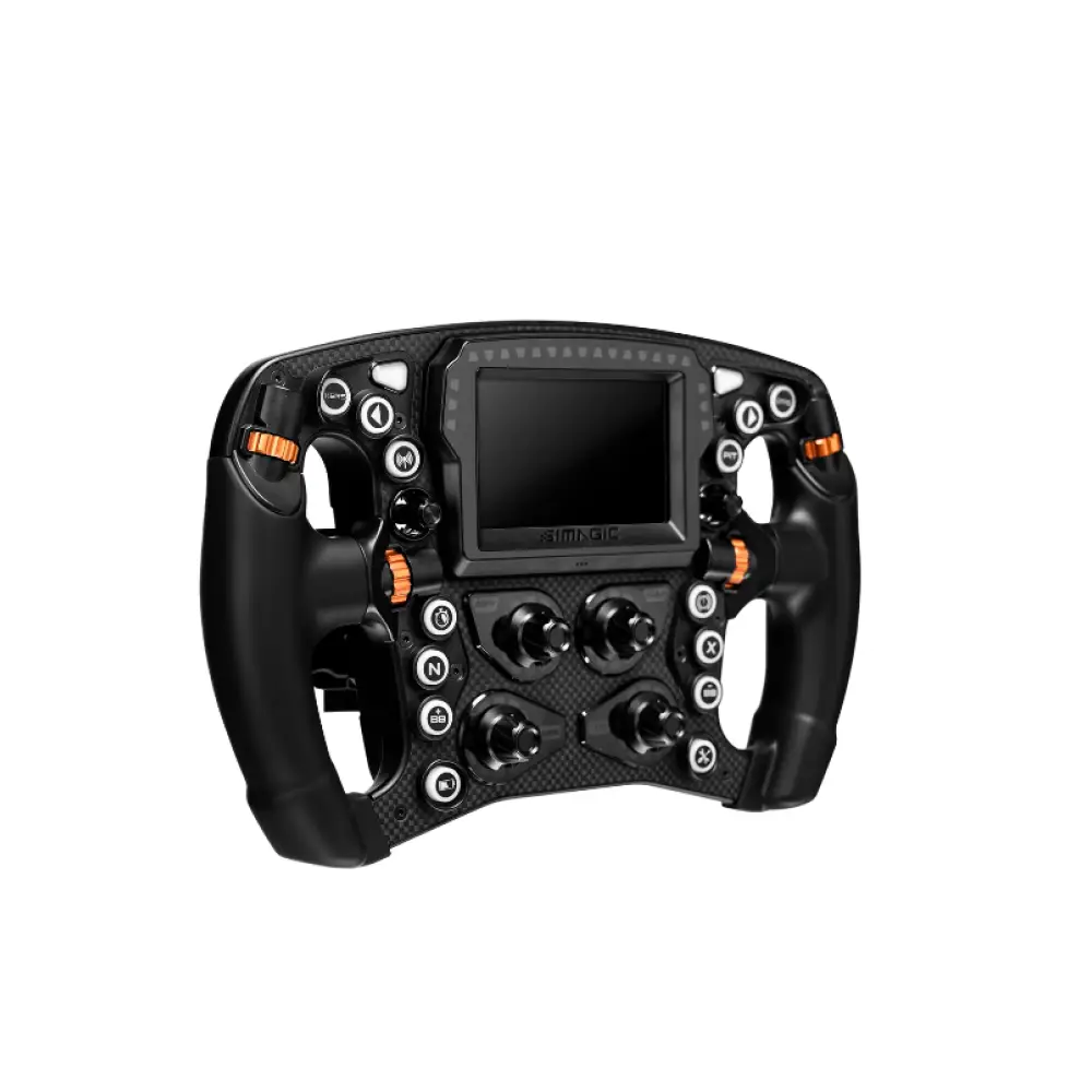 Волан за сим рейсинг SIMAGIC Zeus Formula Steering Wheel, 280 mm, 5mm carbon fiber, CNC aluminum