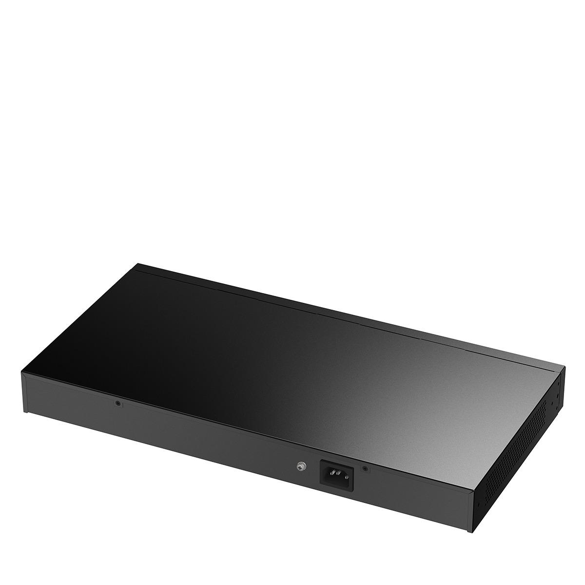 Суич Cudy GS1016Е, 16x порта управляем Gigabit PoE+, 2x Gigabit SFP слота