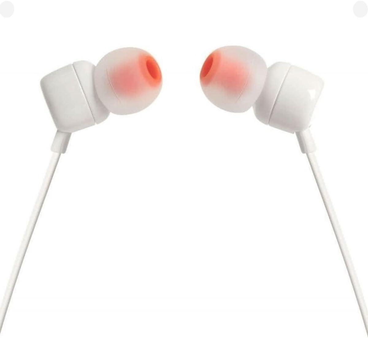 Слушалки JBL TUNE 110 - Бял