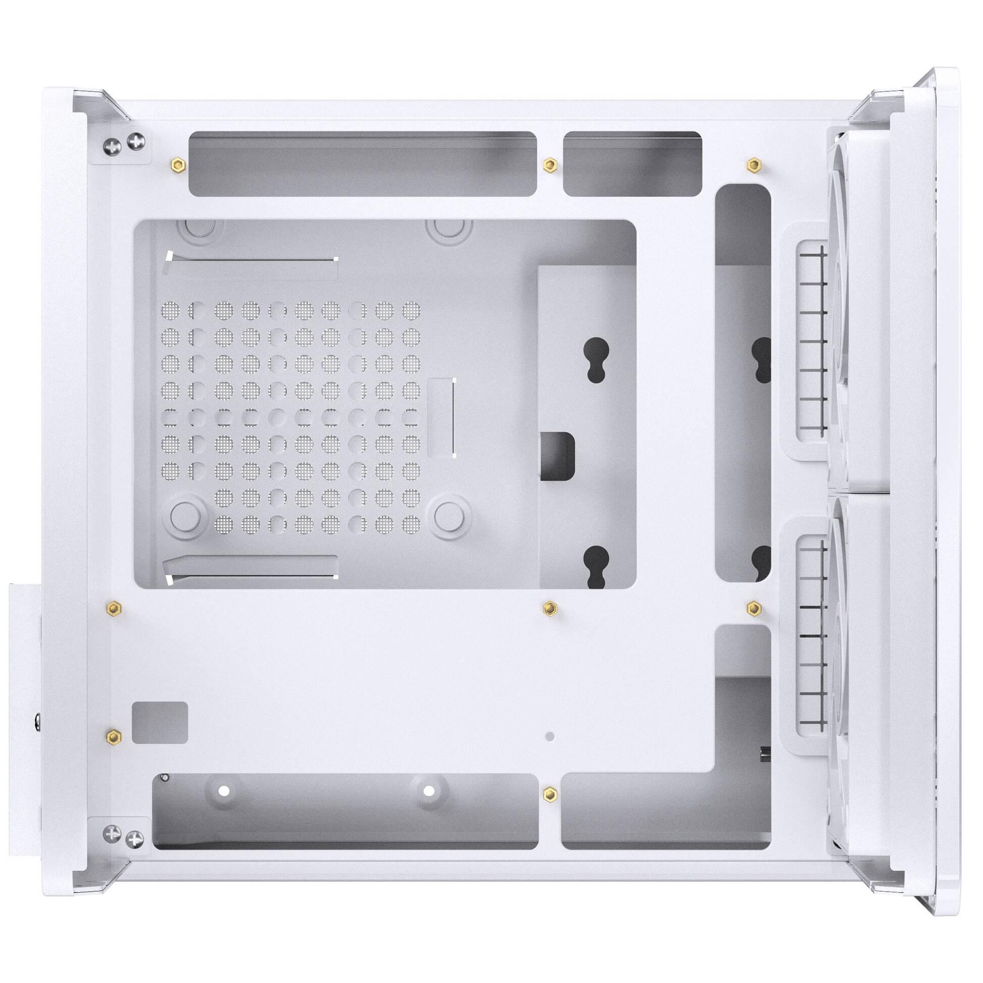 Кутия Jonsbo V12 Micro-ATX - Бяла
