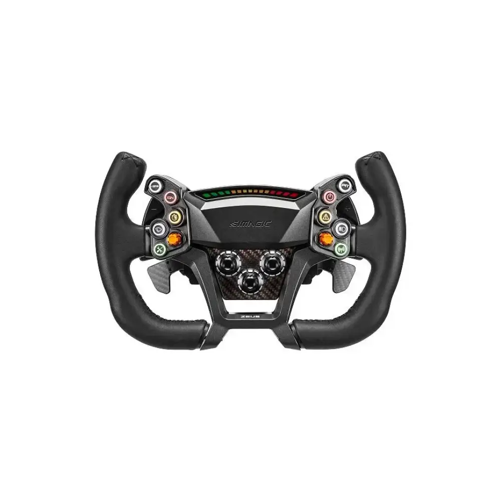 Волан SIMAGIC Zeus GT Steering Wheel, 300 mm, 9 swappable grips, 15 RGB LEDs