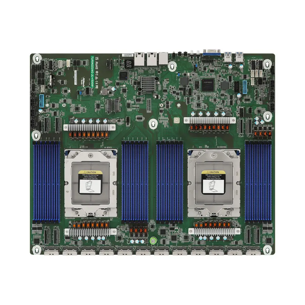 Дънна палтка ASRock Mainboard TURIN2D24G-2L+/500W Proprietary Dual Sockel SP5 Single