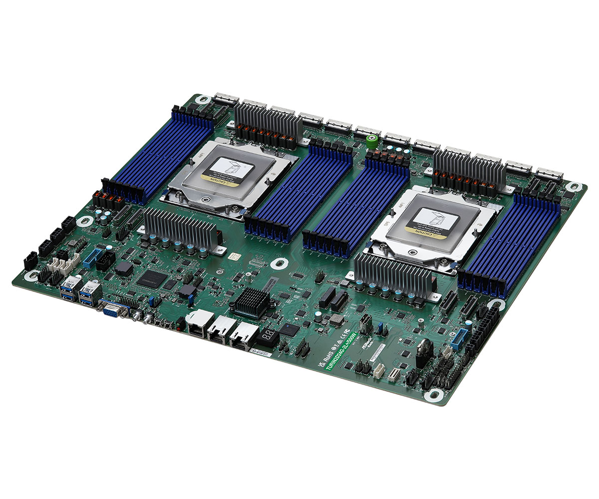 Дънна палтка ASRock Mainboard TURIN2D24G-2L+/500W Proprietary Dual Sockel SP5 Single