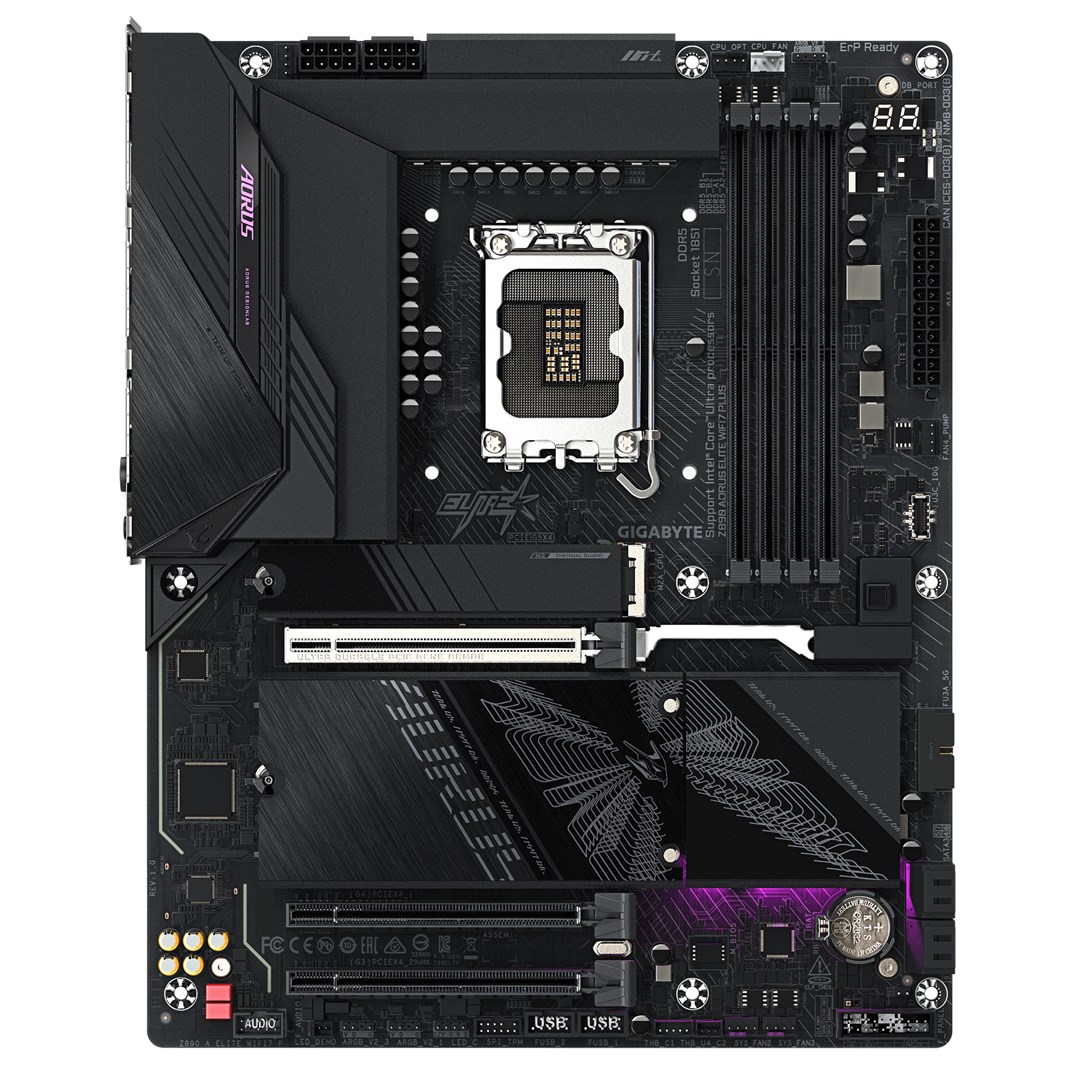 Дънна платка GIGABYTE Z890 AORUS ELITE WIFI7 PLUS LGA1851