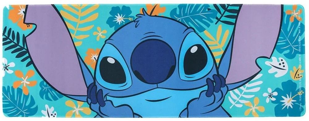 Геймърски пад Paladone: Disney Stitch Desk Mat (PP13311LS) - XL