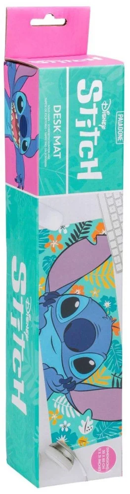 Геймърски пад Paladone: Disney Stitch Desk Mat (PP13311LS) - XL