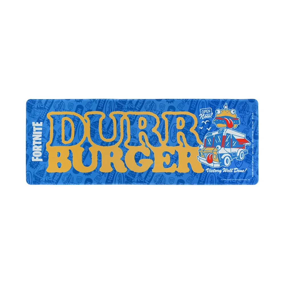 Геймърски пад Paladone: Fortnite - Durr Burger Desk Mat (PP14537FO)  - XL