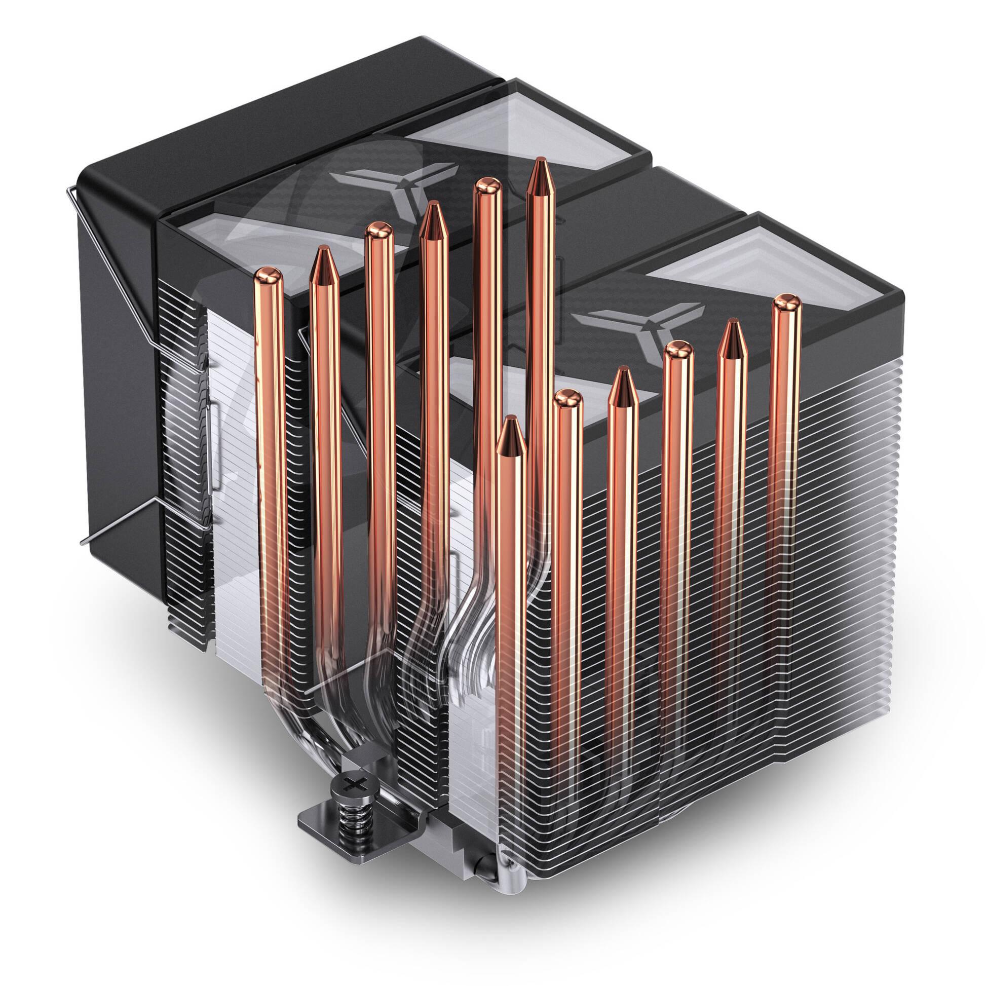 Răcitor pentru procesor Jonsbo CR-1400 DV2 ARGB - Negru