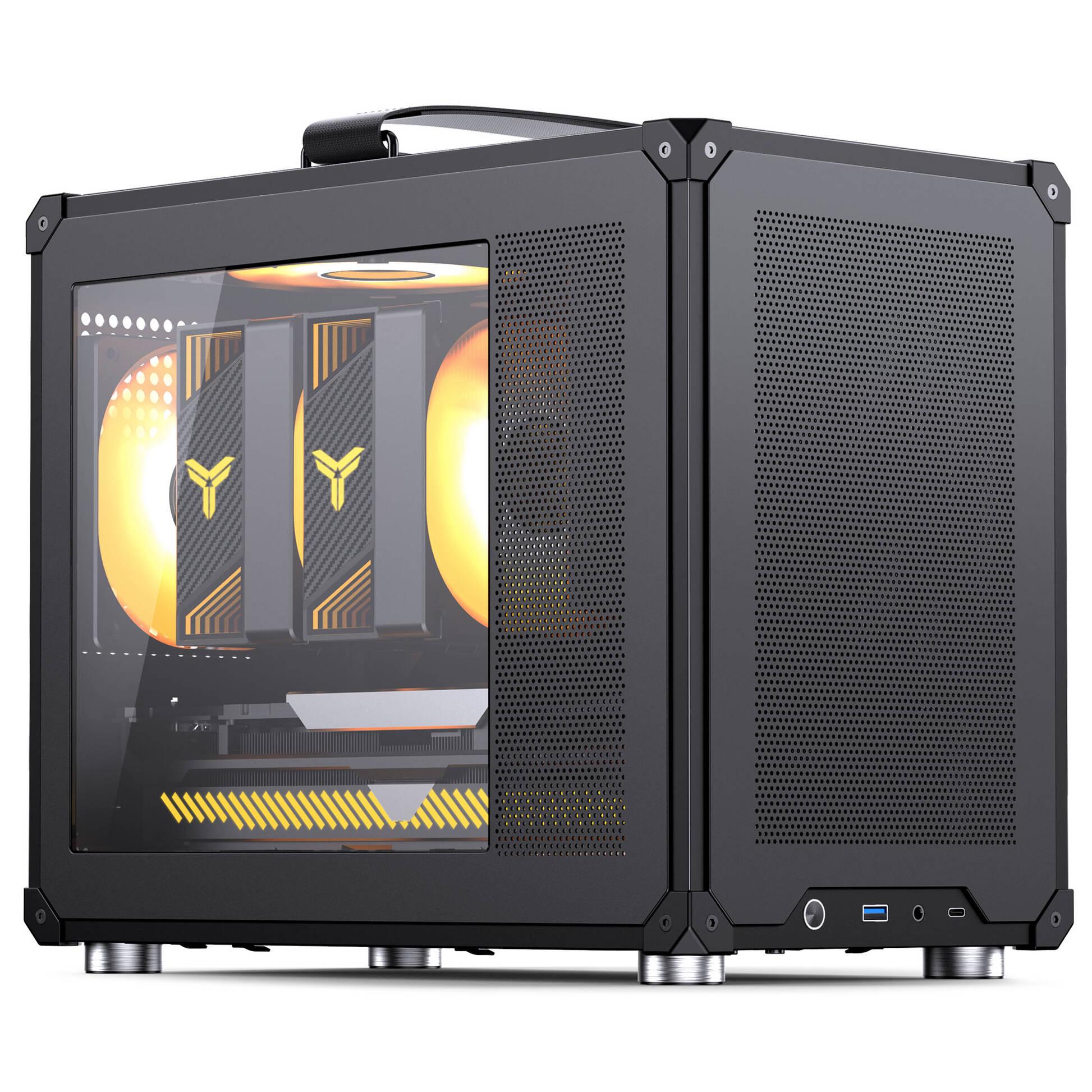 Кутия Jonsbo C6 MAX Micro-ATX - Black