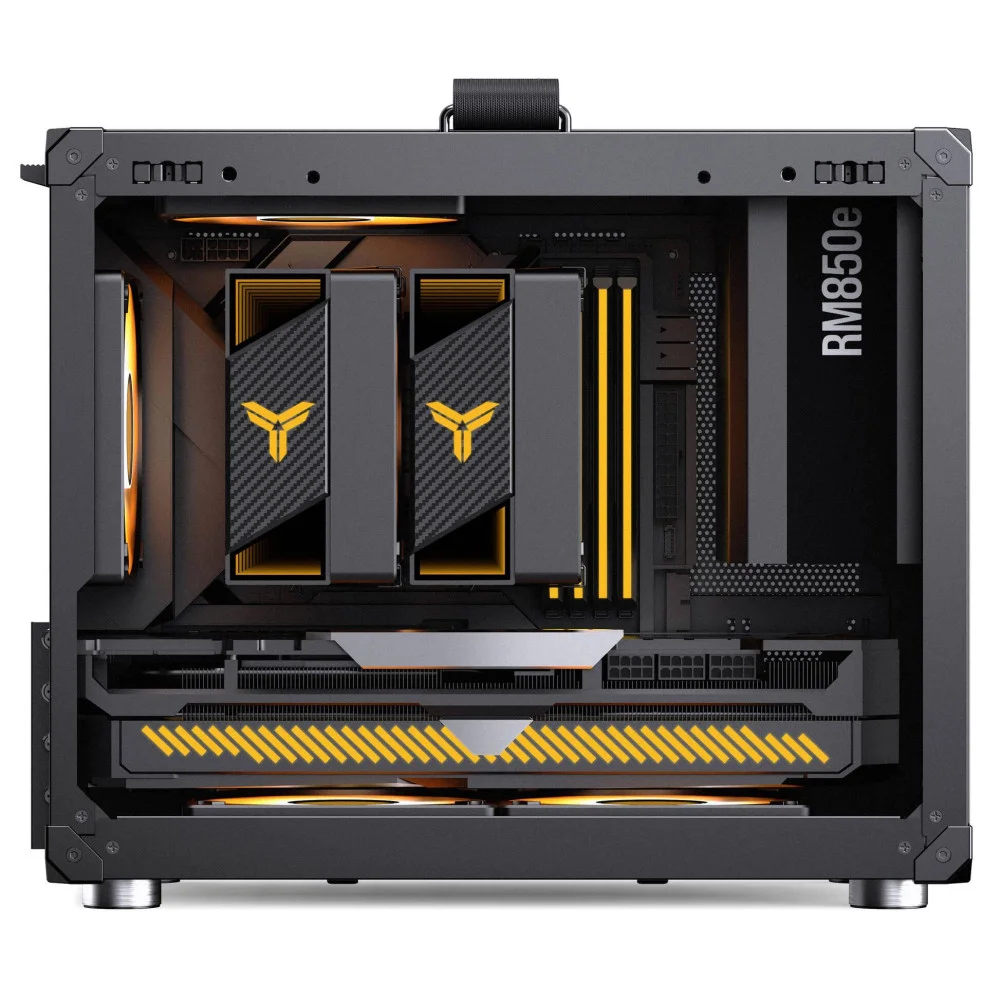 Кутия Jonsbo C6 MAX Micro-ATX - Black