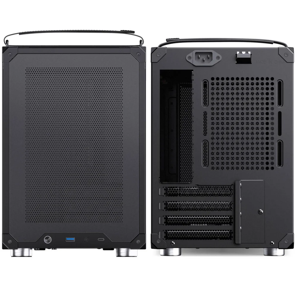 Кутия Jonsbo C6 MAX Micro-ATX - Black