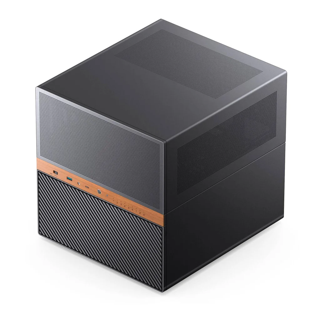 Scatola Jonsbo N6 NAS Micro-ATX - Black