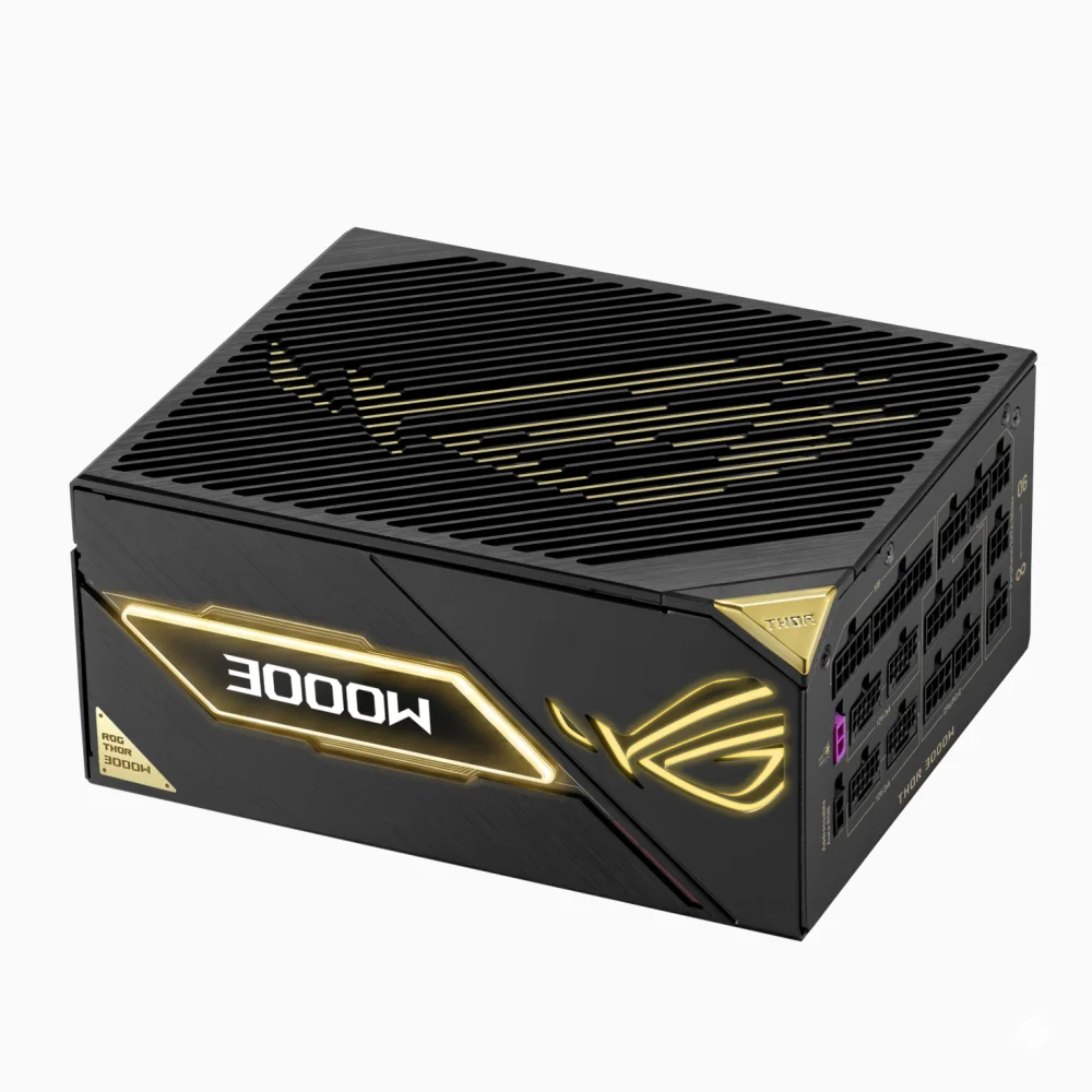 Захранване ASUS ROG THOR III 3000W Edition 20, 80 Plus Titanium PCIe 5.1, Fully Modular - 90YE00VA-B0NA00