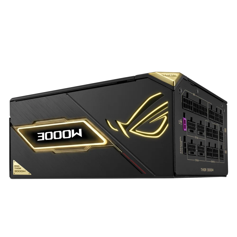 Power supply ASUS ROG THOR III 3000W Edition 20, 80 Plus Titanium PCIe 5.1, Fully Modular - 90YE00VA-B0NA00